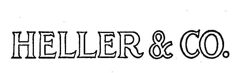 Trademark Logo HELLER & CO.