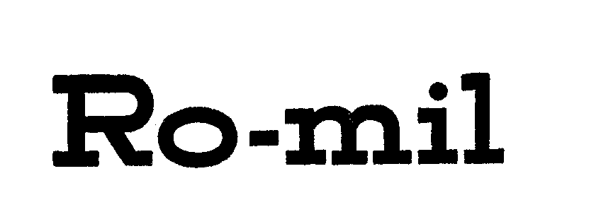 Trademark Logo RO-MIL