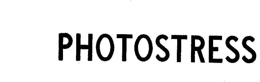  PHOTOSTRESS