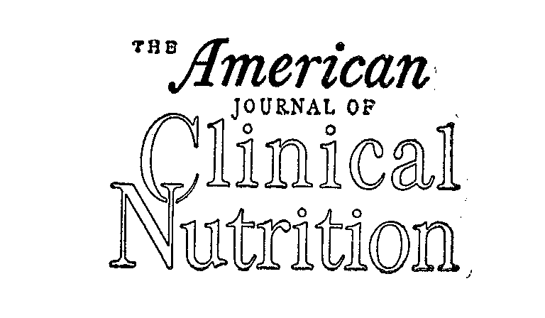  THE AMERICAN JOURNAL OF CLINICAL NUTRITION