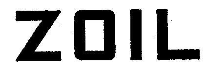 Trademark Logo ZOIL