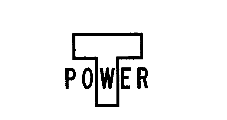 Trademark Logo T POWER