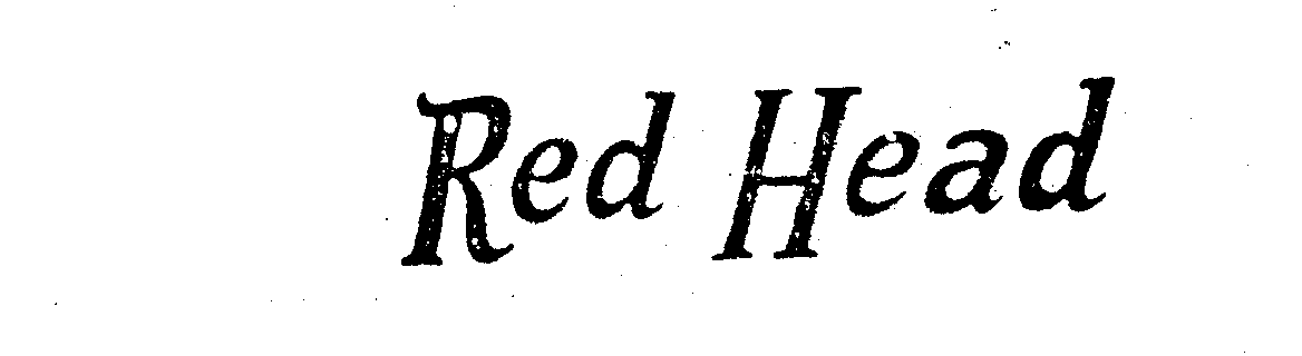 Trademark Logo RED HEAD