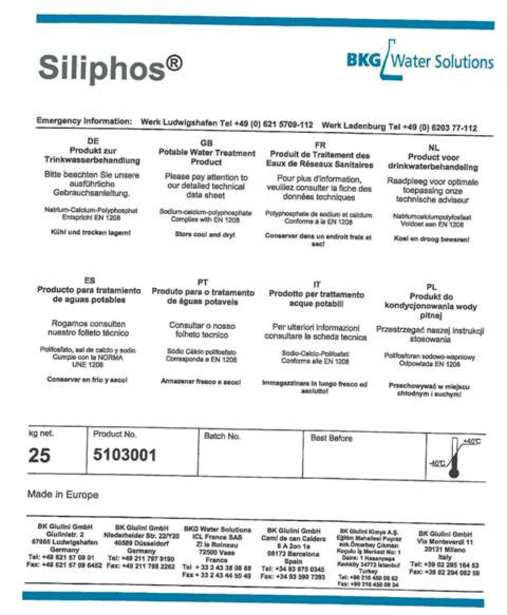 Trademark Logo SILIPHOS