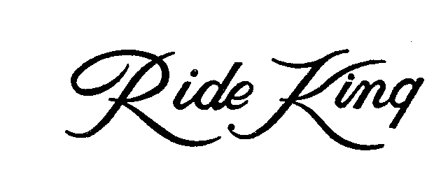 Trademark Logo RIDE KING