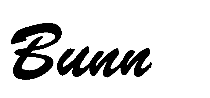 Trademark Logo BUNN