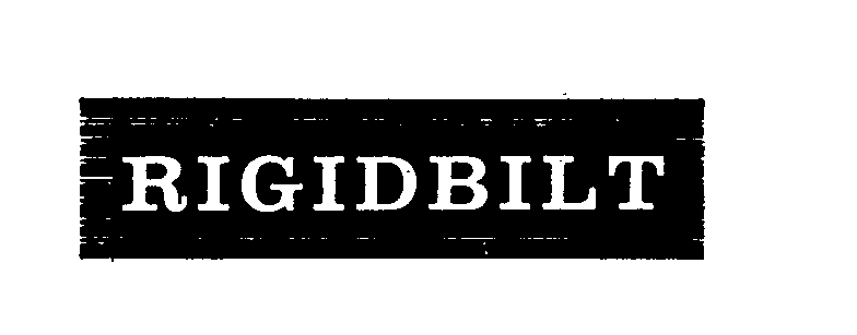 Trademark Logo RIGIDBILT