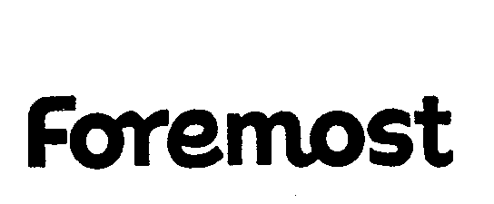 Trademark Logo FOREMOST