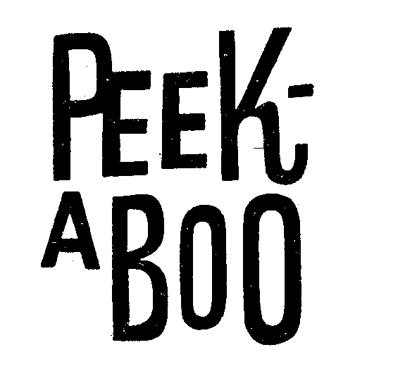 Trademark Logo PEEK A BOO