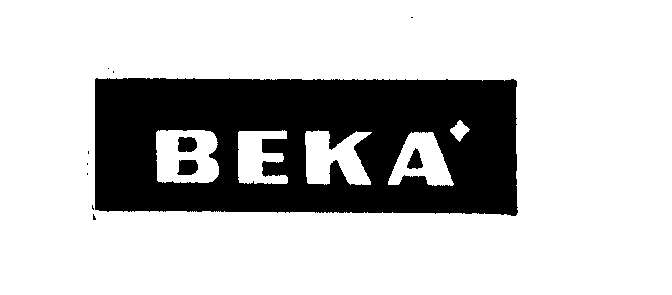 Trademark Logo BEKA