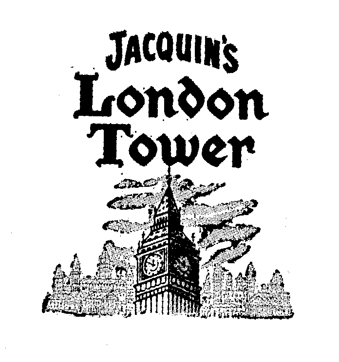 Trademark Logo JACQUIN'S LONDON TOWER