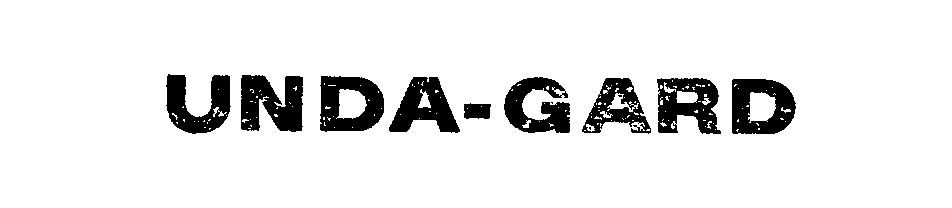 Trademark Logo UNDA-GARD