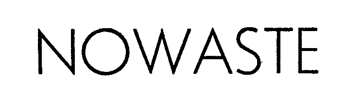 Trademark Logo NOWASTE