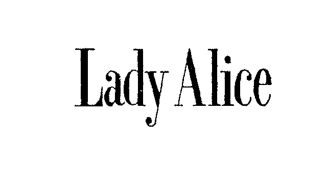  LADY ALICE