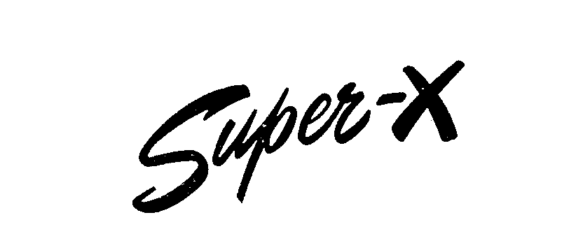 Trademark Logo SUPER-X