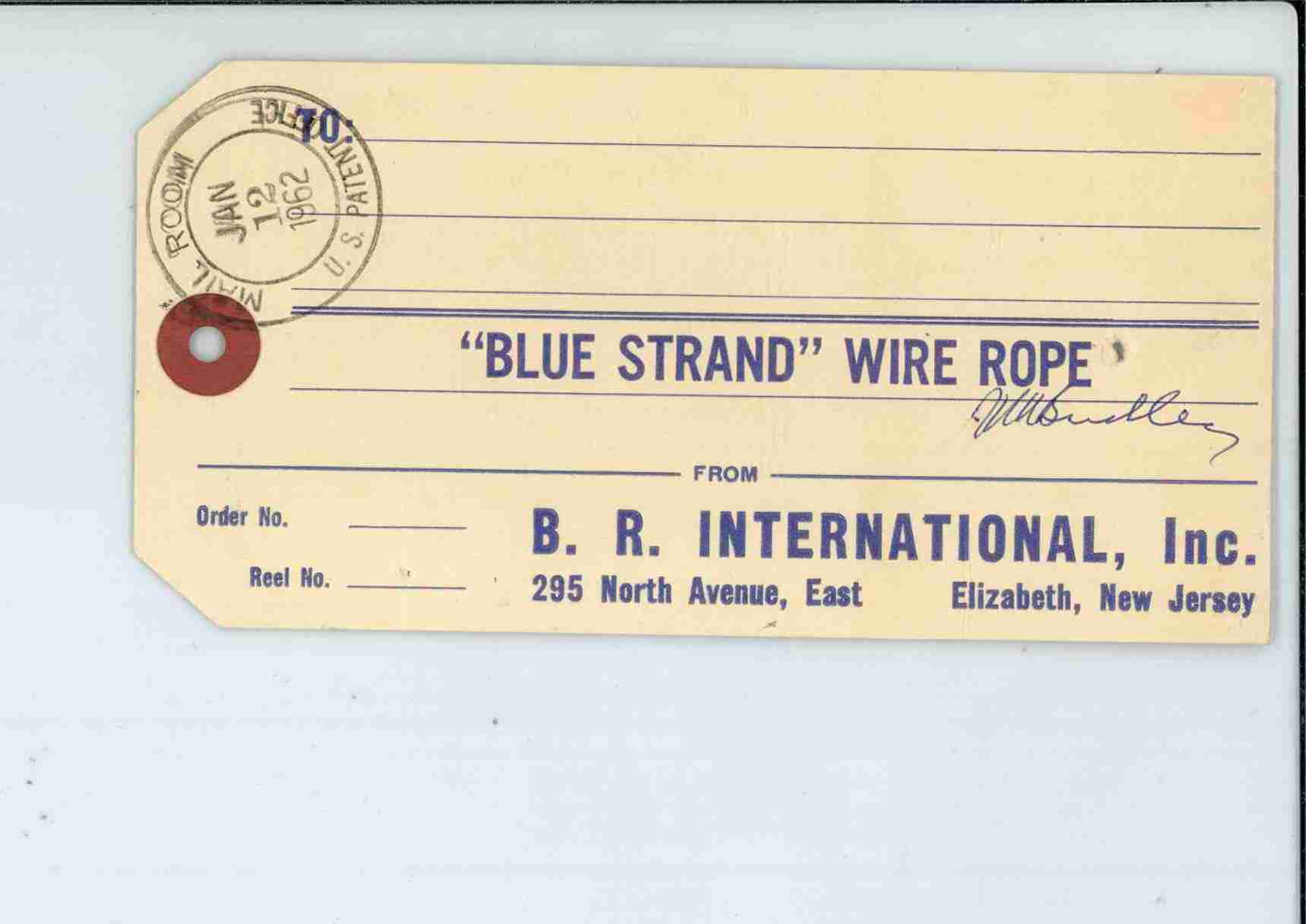 Trademark Logo BLUE STRAND