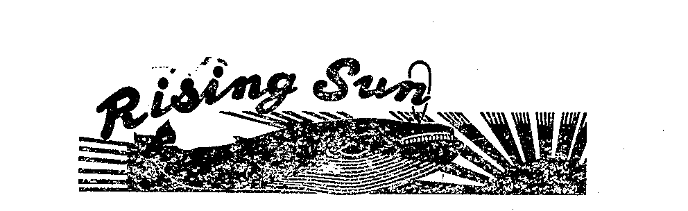 Trademark Logo RISING SUN