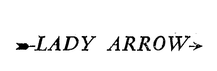 Trademark Logo LADY ARROW