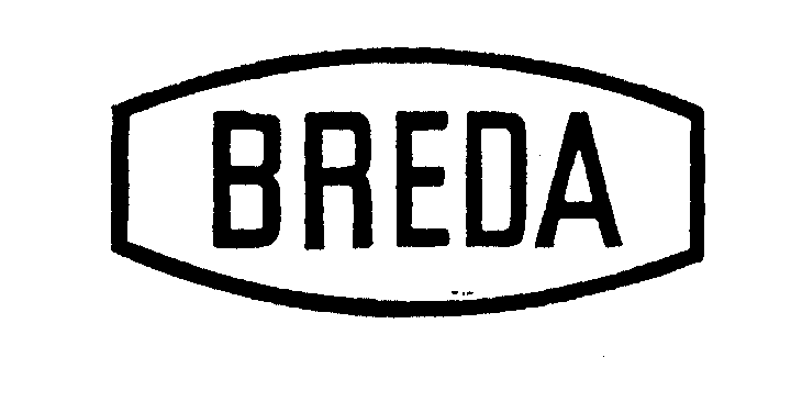 Trademark Logo BREDA