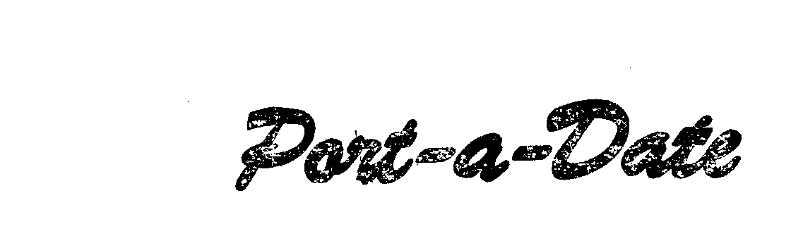 Trademark Logo PORT-A-DATE