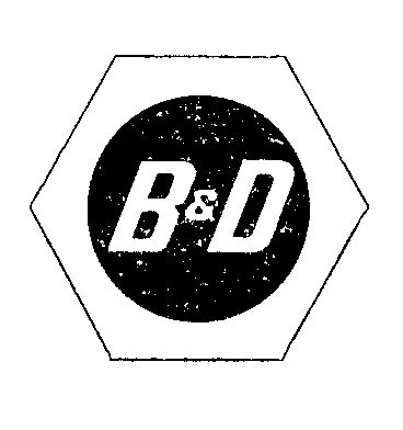  B&amp;D