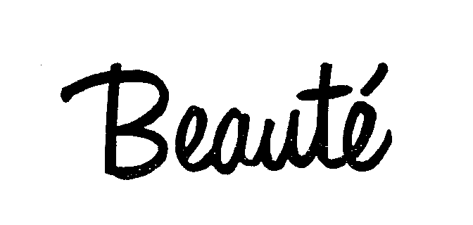Trademark Logo BEAUTE