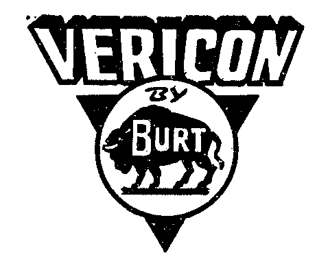 Trademark Logo VERICON BY BURT