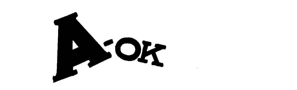 Trademark Logo A-OK