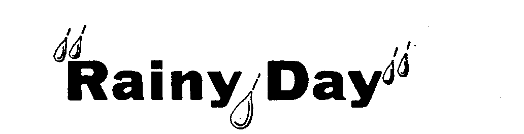 Trademark Logo RAINY DAY