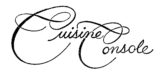 Trademark Logo COUSINE CONSOLE