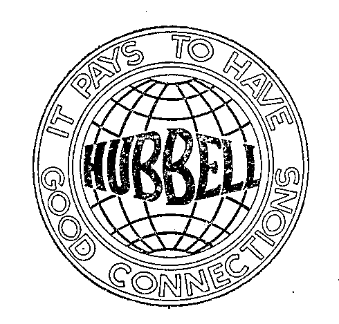 Trademark Logo HUBBELL IT PAYS TO HAVE GOOD CONNECTIONS
