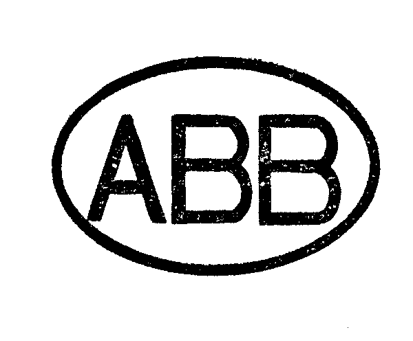Trademark Logo ABB
