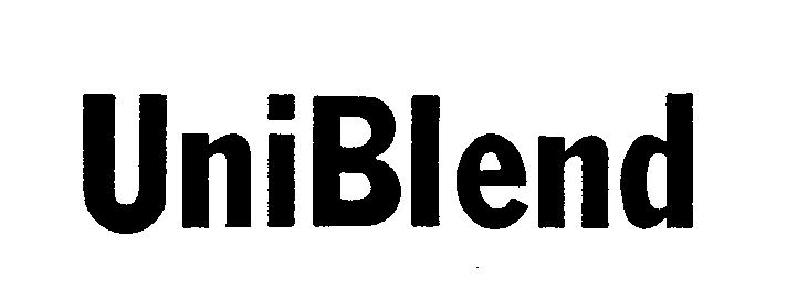 Trademark Logo UNIBLEND