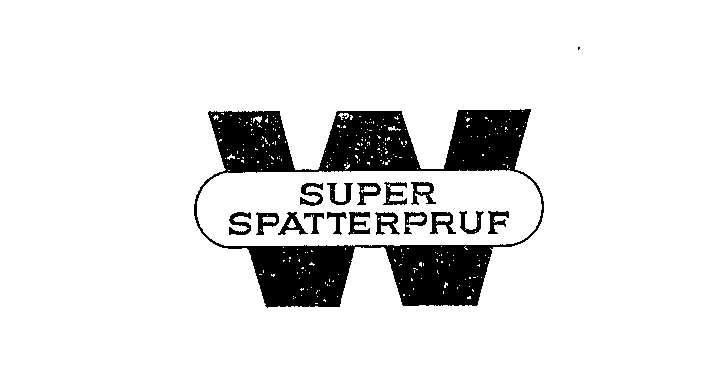 Trademark Logo SUPER SPATTERPRUF W