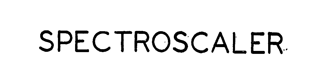 Trademark Logo SPECTROSCALER
