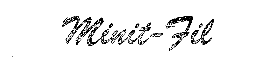 Trademark Logo MINIT-FIL