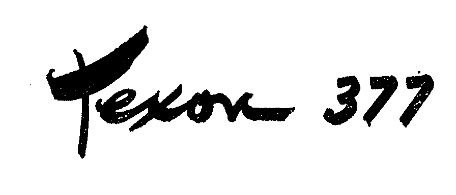 Trademark Logo TEXON 377