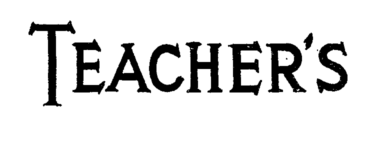 Trademark Logo TEACHER'S