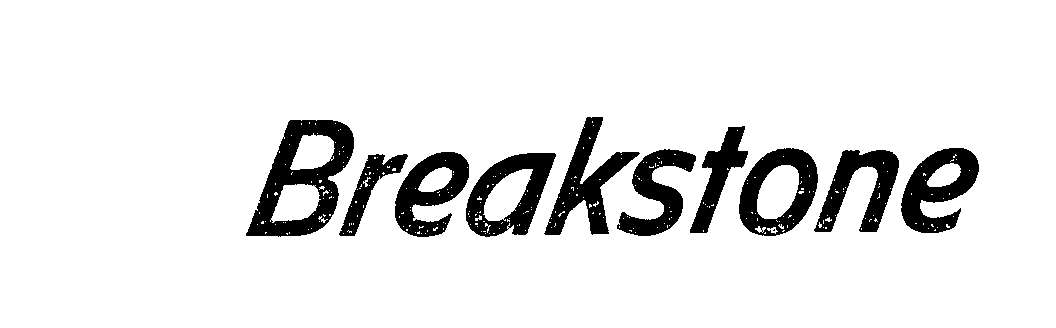 Trademark Logo BREAKSTONE