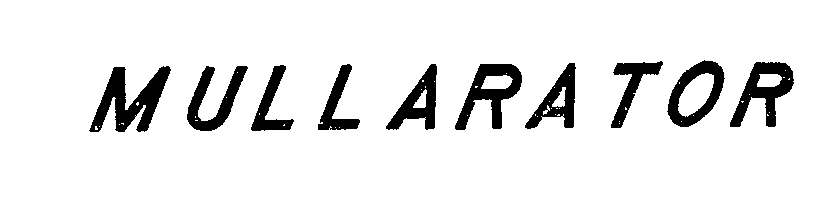 Trademark Logo MULLARATOR