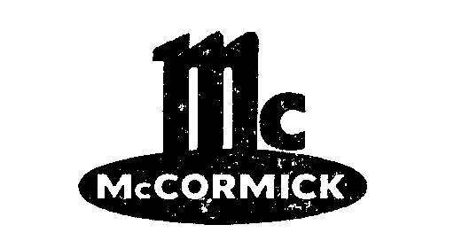 Trademark Logo MC MCCORMICK