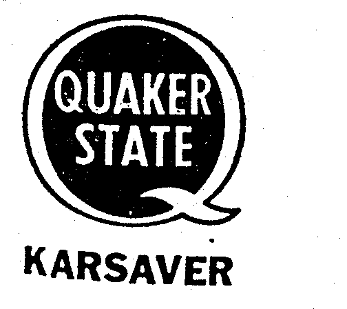  QUAKER STATE KARSAVER