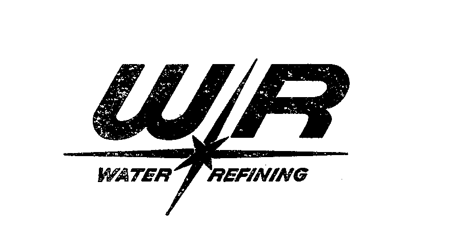 Trademark Logo WR WATER REFINING