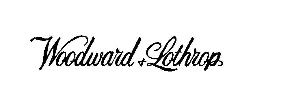 Trademark Logo WOODWARD & LOTHROP