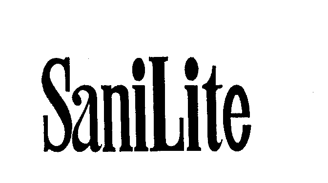 Trademark Logo SANILITE