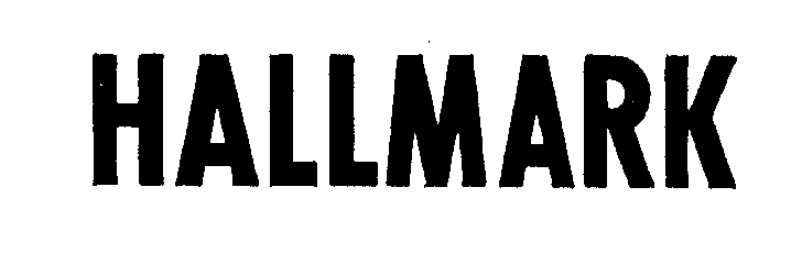 Trademark Logo HALLMARK