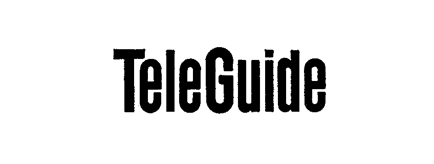 Trademark Logo TELEGUIDE