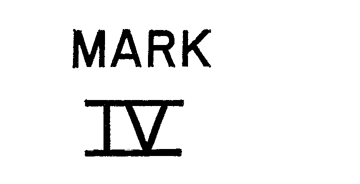 Trademark Logo MARK IV