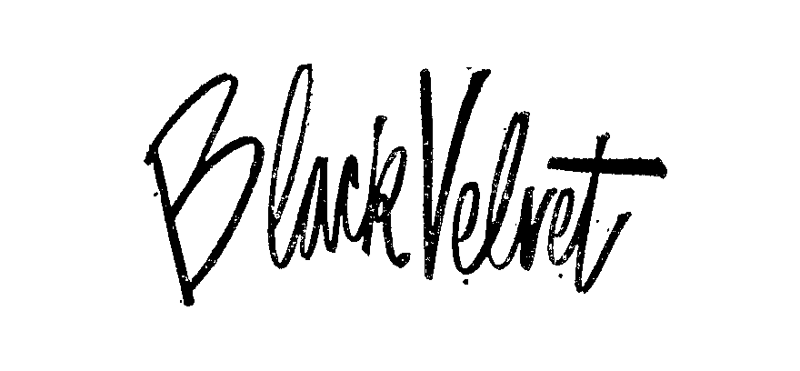 Trademark Logo BLACK VELVET