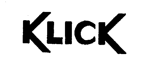 Trademark Logo KLICK
